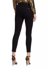 7 For All Mankind Mid-Rise Ankle Skinny Jeans
