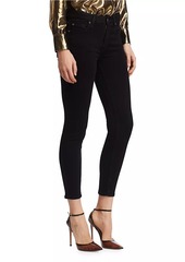 7 For All Mankind Mid-Rise Ankle Skinny Jeans
