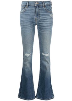 7 For All Mankind mid-rise flared jeans