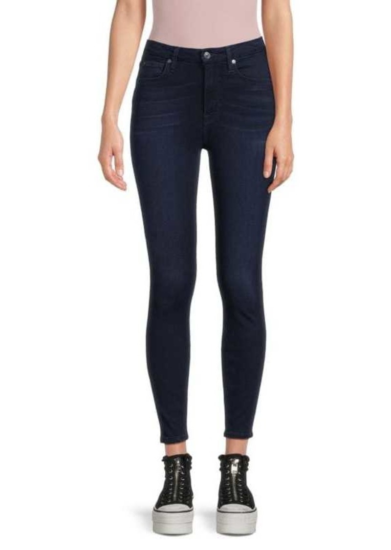 7 For All Mankind Mid Rise Skinny Jeans