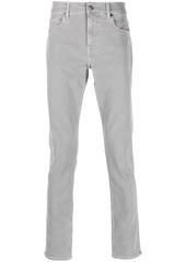 7 For All Mankind mid-rise slim-cut jeans