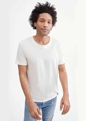 7 For All Mankind Modern Tee in Ivory