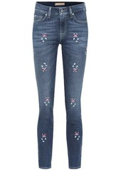 7 For All Mankind Roxanne mid-rise skinny jeans