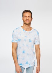7 For All Mankind Short Sleeve Tie-Dye Tee