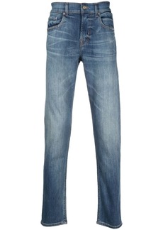 7 For All Mankind slim-cut cotton jeans