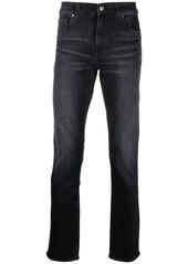 7 For All Mankind slim-cut washed jeans