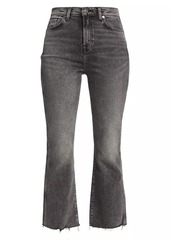 7 For All Mankind Slim Kick High-Rise Cropped Jeans