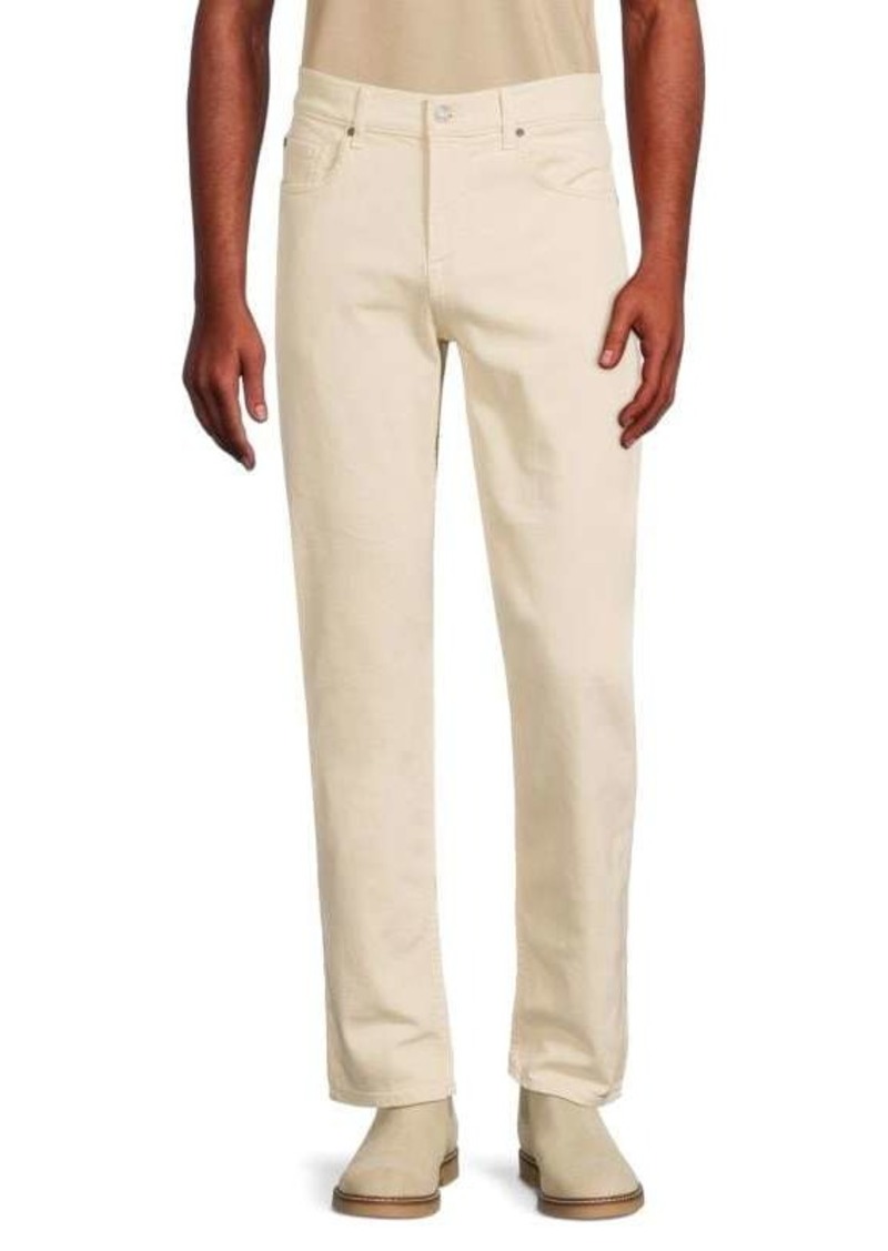 7 For All Mankind Slim Straight Jeans