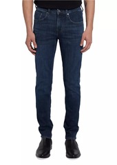 7 For All Mankind Slimmy Cotton-Blend Tapered Jeans