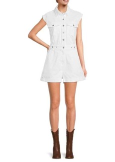 7 For All Mankind Solid Rompers