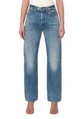 7 For All Mankind Star Panel High Rise Straight Jeans