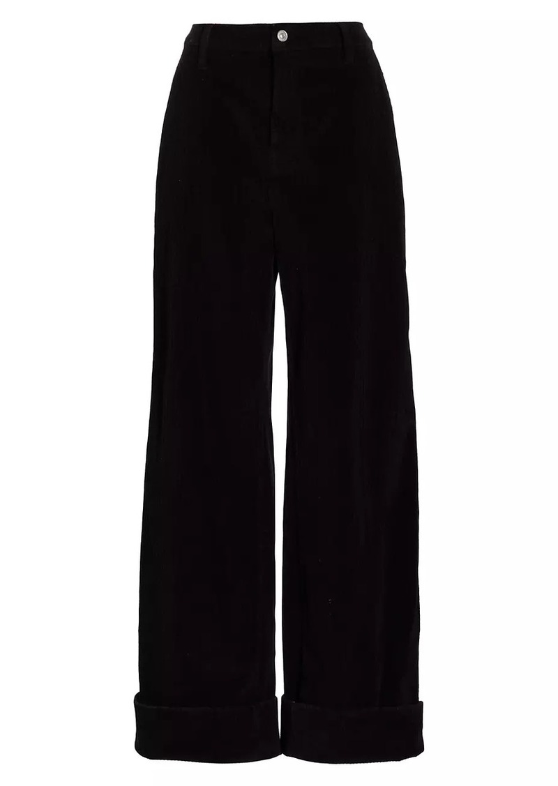 7 For All Mankind Straight-Leg Corduroy Trousers