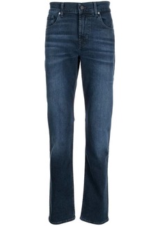 7 For All Mankind straight-leg cotton jeans