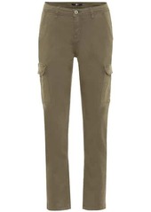 7 For All Mankind Stretch-cotton twill cargo pants