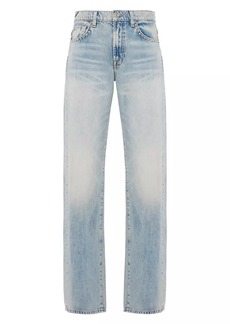 7 For All Mankind Tess Mid-Rise Wide-Leg Jeans