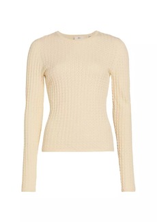 7 For All Mankind Textured Knit Top
