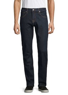 7 For All Mankind Textured Straight-Fit Jeans
