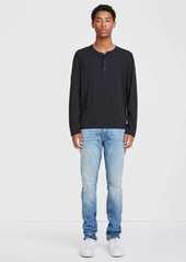 7 For All Mankind The Stacked Skinny Reinforced Back Pocket In Hazelwood