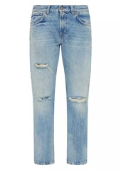 7 For All Mankind The Straight Distressed Jeans