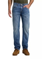 7 For All Mankind The Straight Mid-Rise Jeans