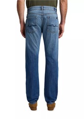 7 For All Mankind The Straight Mid-Rise Jeans