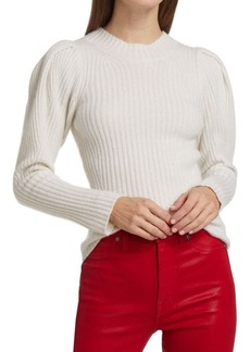 7 For All Mankind Tuck Ribbed Cashmere Sweater