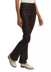 7 For All Mankind Uhr Skinny Boot-Cut Jeans