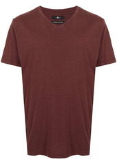 7 For All Mankind v-neck cotton T-shirt