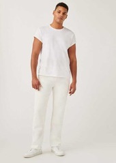 7 For All Mankind Work Pant in White