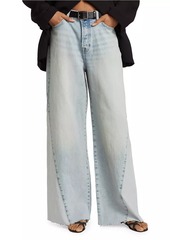 7 For All Mankind Zoey Stretch Wide-Leg Jeans