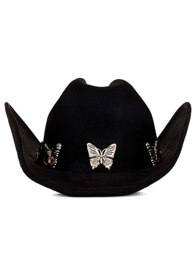 8 Other Reasons Butteryfly Cowboy Hat