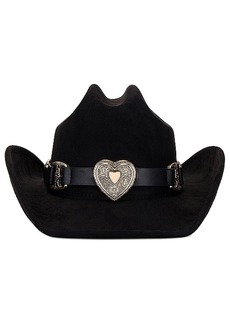 8 Other Reasons Gold Heart Cowboy Hat