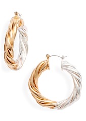 8 Other Reasons Jerry Two Tone Hoop Earrings at Nordstrom