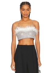 8 Other Reasons Rhinestone & Feather Top