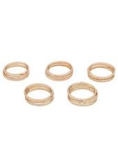 8 Other Reasons Simple Band Ring Set