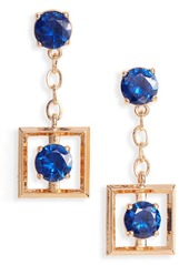 8 Other Reasons Square Drop Earrings in Blue at Nordstrom