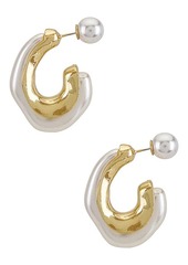 8 Other Reasons X REVOLVE Otter Pearl Hoop