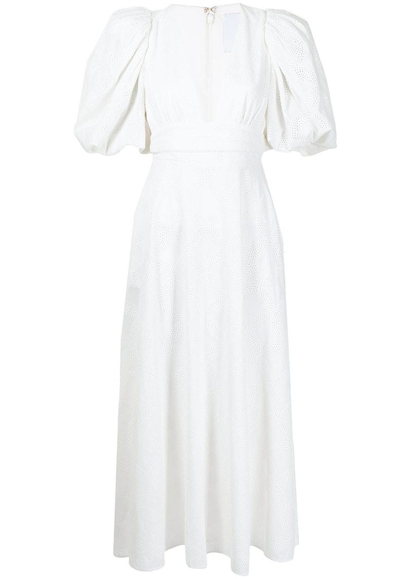 Acler Hamilton puff-sleeve midi dress | Dresses