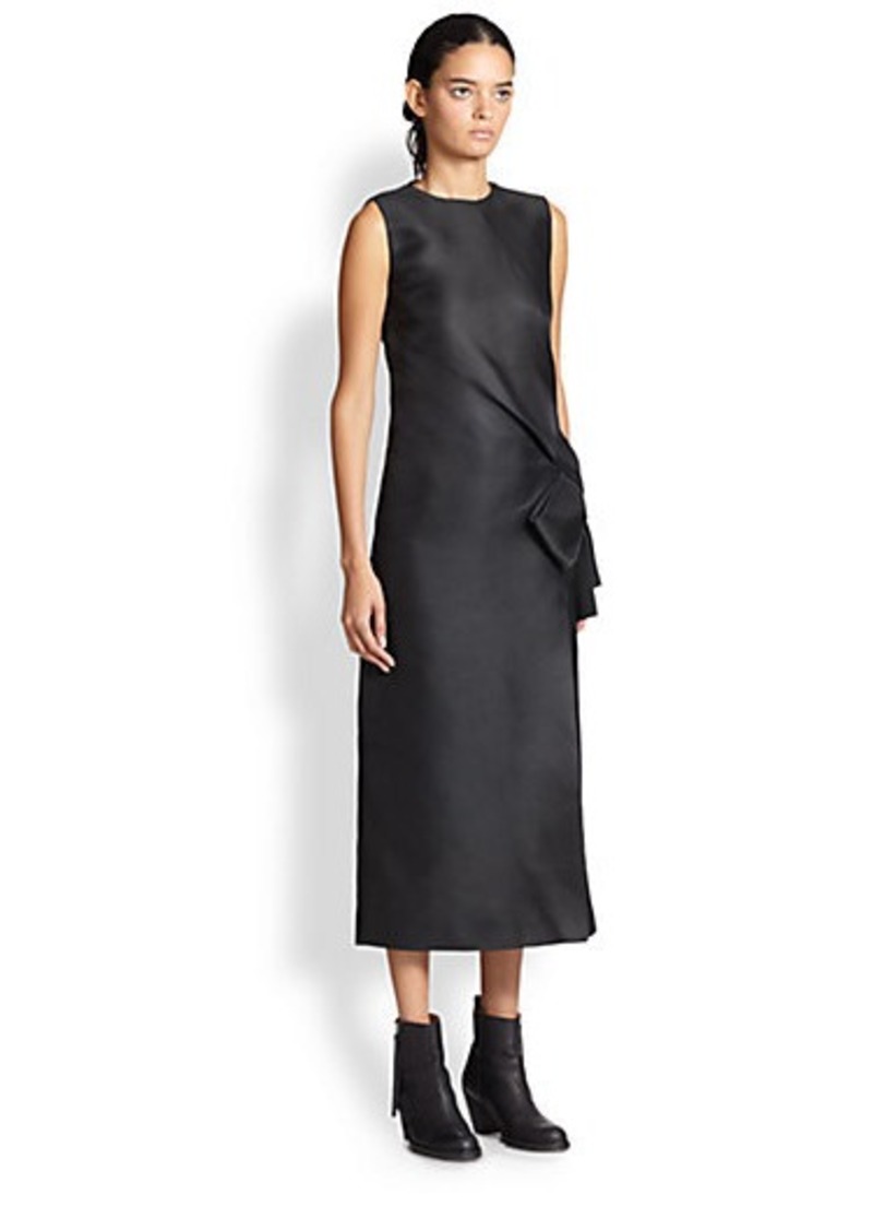 Acne Studios Acne Studios Capron Side-Bow Midi Dress | Dresses