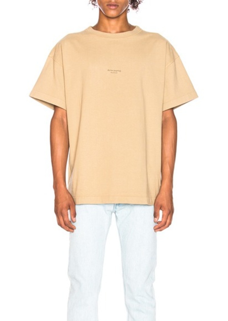 Acne Studios Acne Studios Logo Tee