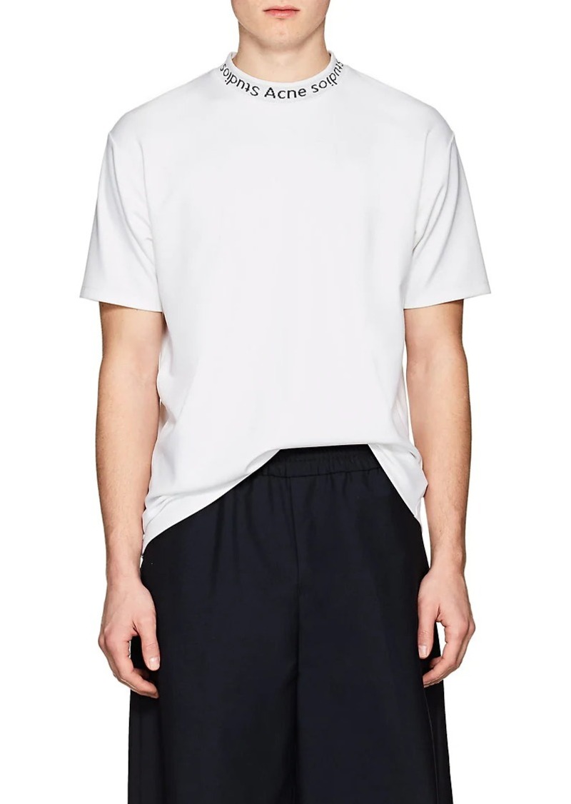 acne studios embroidered tulle shirt