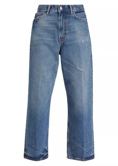 Acne Studios 1993 Mid-Rise Cropped Straight-Leg Jeans