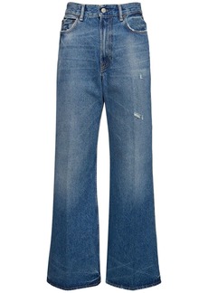 Acne Studios 2022 Wide Leg High Waist Denim Jeans
