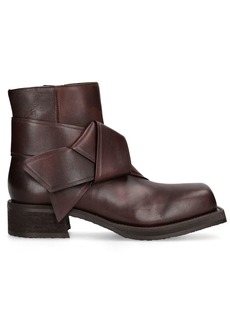Acne Studios 40mm Leather Ankle Boots