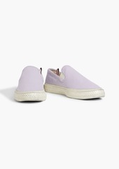 Acne Studios - Canvas slip-on sneakers - Purple - EU 41