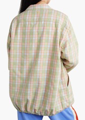 Acne Studios - Checked cotton-flannel shirt - Green - XL