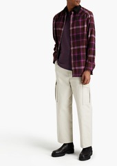 Acne Studios - Checked flannel shirt - Brown - IT 46