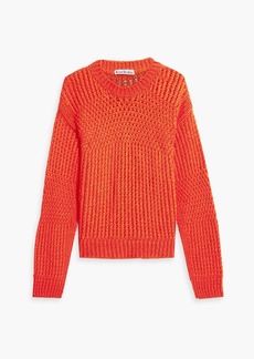 Acne Studios - Crocheted cotton sweater - Red - XXS