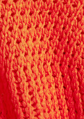 Acne Studios - Crocheted cotton sweater - Red - M