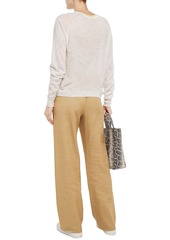 Acne Studios - Kelsie mélange knitted sweater - White - S